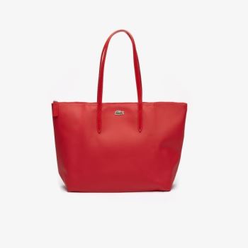 Lacoste L.12.12 Concept Zip Tote Bag Dámské - Taška Červené | CZ-3ff4nw